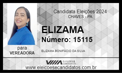 Candidato ELIZAMA 2024 - CHAVES - Eleições