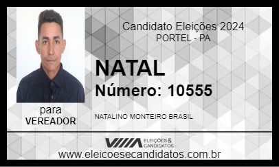 Candidato NATAL 2024 - PORTEL - Eleições