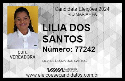 Candidato BRUNA DA BORRACHARIA 2024 - RIO MARIA - Eleições