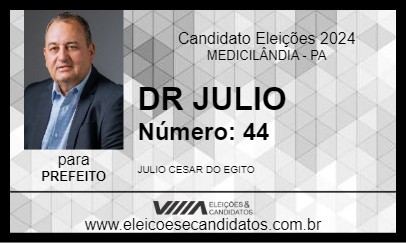 Candidato DR JULIO 2024 - MEDICILÂNDIA - Eleições