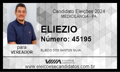 Candidato ELIEZIO 2024 - MEDICILÂNDIA - Eleições