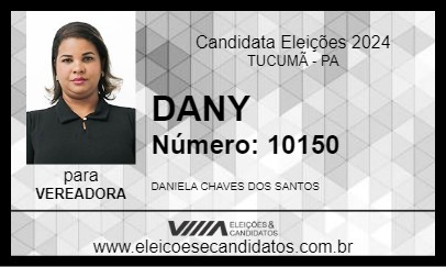 Candidato DANY 2024 - TUCUMÃ - Eleições