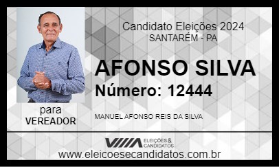 Candidato AFONSO SILVA 2024 - SANTARÉM - Eleições