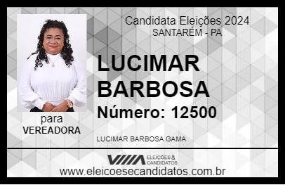 Candidato LUCIMAR BARBOSA 2024 - SANTARÉM - Eleições