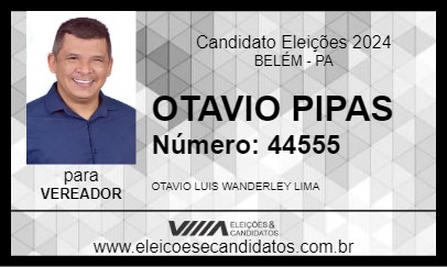 Candidato OTAVIO PIPAS 2024 - BELÉM - Eleições