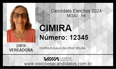 Candidato CIMIRA 2024 - MOJU - Eleições