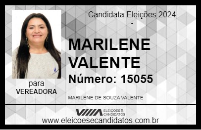 Candidato MARILENE VALENTE 2024 - BELÉM - Eleições