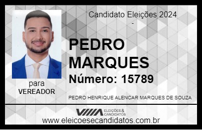 Candidato PEDRO MARQUES 2024 - BELÉM - Eleições