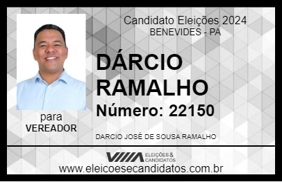 Candidato DÁRCIO RAMALHO 2024 - BENEVIDES - Eleições