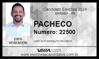 Candidato PACHECO 2024 - MARABÁ - Eleições