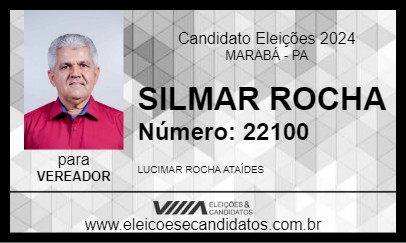 Candidato SILMAR ROCHA 2024 - MARABÁ - Eleições