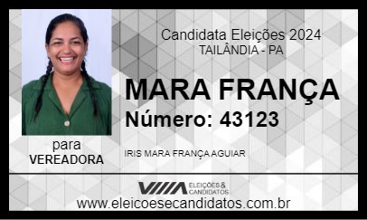 Candidato MARA FRANÇA 2024 - TAILÂNDIA - Eleições