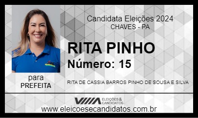 Candidato RITA PINHO 2024 - CHAVES - Eleições