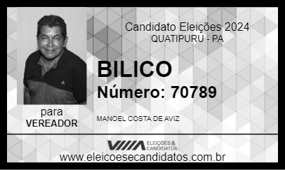 Candidato BILICO 2024 - QUATIPURU - Eleições