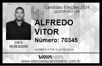 Candidato ALFREDO VITOR 2024 - QUATIPURU - Eleições