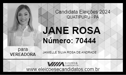 Candidato JANE ROSA 2024 - QUATIPURU - Eleições