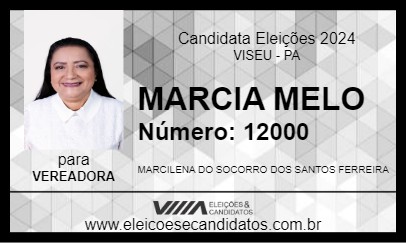 Candidato MARCIA MELO 2024 - VISEU - Eleições