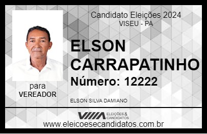 Candidato ELSON CARRAPATINHO 2024 - VISEU - Eleições