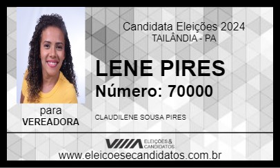 Candidato LENE PIRES 2024 - TAILÂNDIA - Eleições