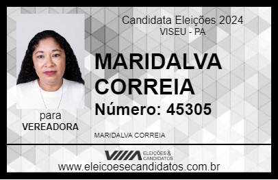 Candidato MARIDALVA CORREIA 2024 - VISEU - Eleições