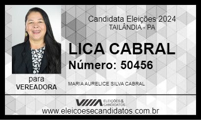 Candidato LICA CABRAL 2024 - TAILÂNDIA - Eleições