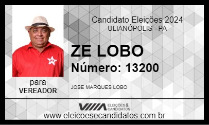 Candidato ZE LOBO 2024 - ULIANÓPOLIS - Eleições