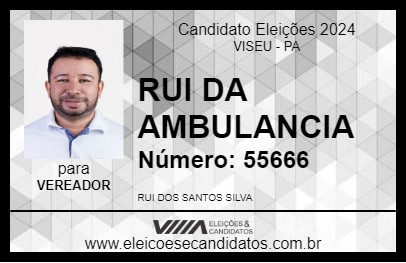 Candidato RUI DA AMBULANCIA 2024 - VISEU - Eleições