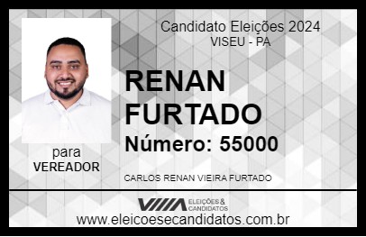 Candidato RENAN FURTADO 2024 - VISEU - Eleições