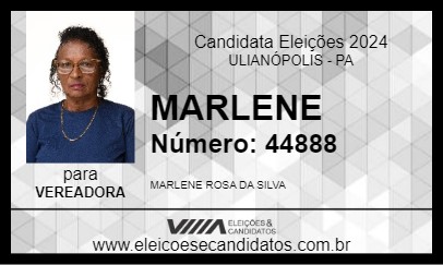 Candidato MARLENE 2024 - ULIANÓPOLIS - Eleições