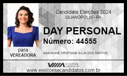 Candidato DAY PERSONAL 2024 - ULIANÓPOLIS - Eleições