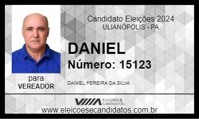 Candidato DANIEL 2024 - ULIANÓPOLIS - Eleições