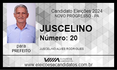 Candidato JUSCELINO 2024 - NOVO PROGRESSO - Eleições