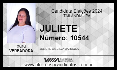 Candidato JULIETE 2024 - TAILÂNDIA - Eleições