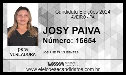 Candidato JOSY PAIVA 2024 - AVEIRO - Eleições