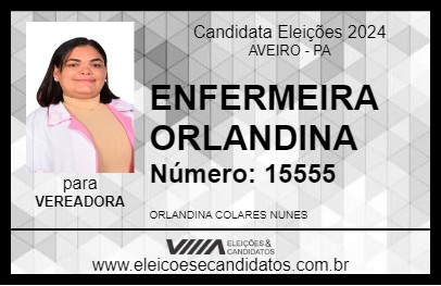 Candidato ENFERMEIRA ORLANDINA 2024 - AVEIRO - Eleições