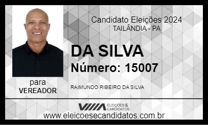 Candidato DA SILVA 2024 - TAILÂNDIA - Eleições