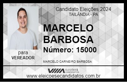 Candidato MARCELO BARBOZA 2024 - TAILÂNDIA - Eleições