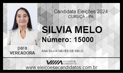 Candidato SILVIA MELO 2024 - CURUÇÁ - Eleições