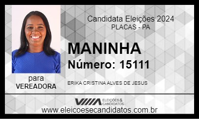 Candidato MANINHA 2024 - PLACAS - Eleições