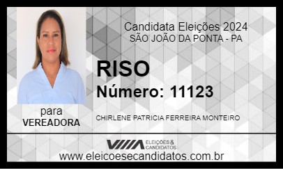 Candidato RISO 2024 - SÃO JOÃO DA PONTA - Eleições