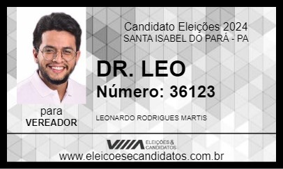 Candidato DR. LEO 2024 - SANTA ISABEL DO PARÁ - Eleições