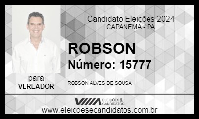 Candidato ROBSON 2024 - CAPANEMA - Eleições