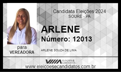 Candidato ARLENE 2024 - SOURE - Eleições