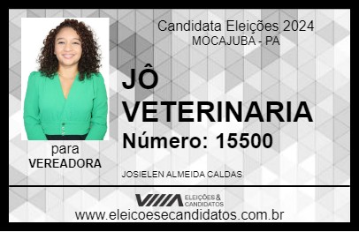 Candidato JÔ VETERINARIA 2024 - MOCAJUBA - Eleições