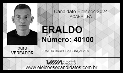 Candidato ERALDO 2024 - ACARÁ - Eleições