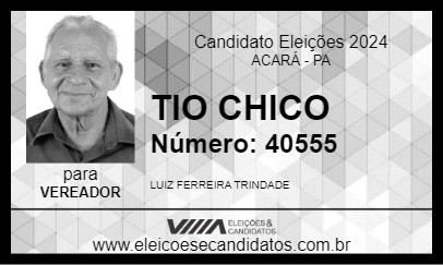 Candidato TIO CHICO 2024 - ACARÁ - Eleições