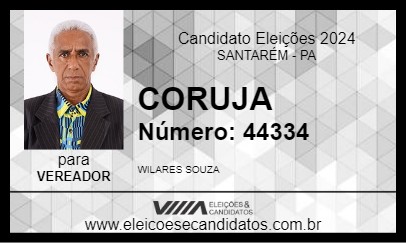 Candidato CORUJA 2024 - SANTARÉM - Eleições