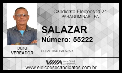 Candidato SALAZAR 2024 - PARAGOMINAS - Eleições