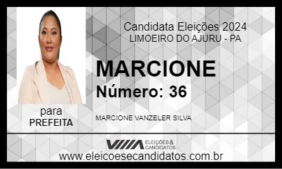 Candidato MARCIONE 2024 - LIMOEIRO DO AJURU - Eleições