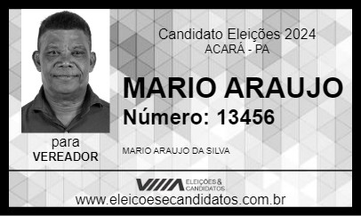 Candidato MARIO ARAUJO 2024 - ACARÁ - Eleições